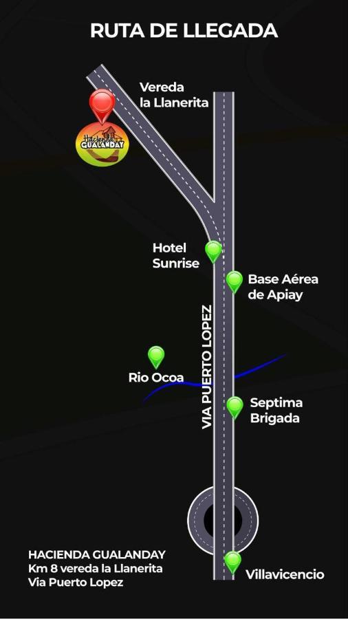 Hotel Hacienda Gualanday Apiay Zewnętrze zdjęcie